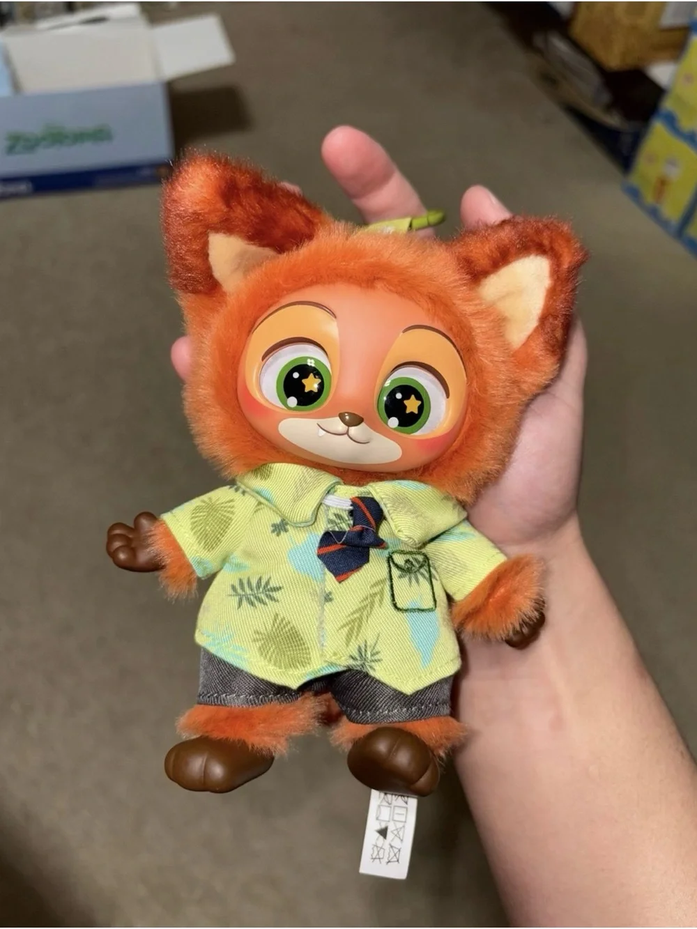 AUTHENTIC MINISO Disney Zootopia Series Vinyl Plush Confirmed Figure Toy - Nick